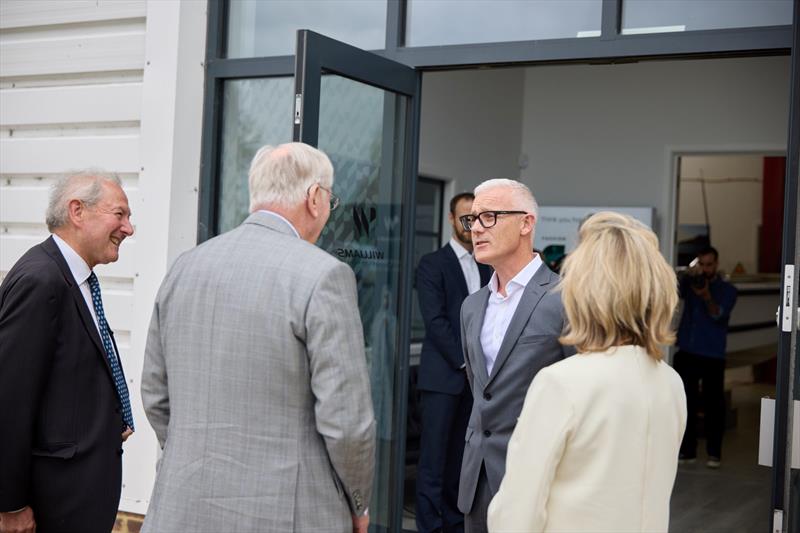 Williams Jet Tenders had the distinct honour of welcoming His Royal Highness, The Duke of Gloucester, to its Oxfordshire facilities - photo © Williams Jet Tenders