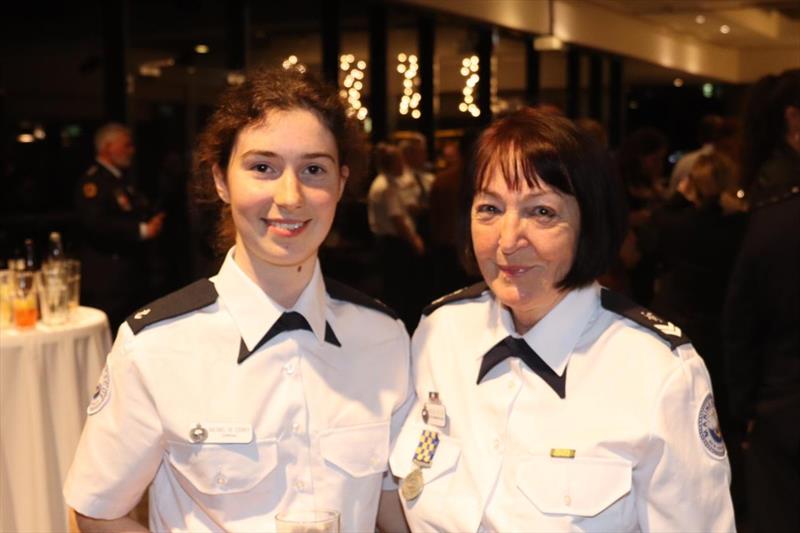 (l-r) Rachael de Courcy and Helen Zielke - photo © Marine Rescue NSW 