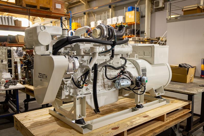The marinised 4LE1N 2.2-litre Isuzu diesel engine is at the heart of the Vortum Marine Generator - photo © Isuzu Power Solutions