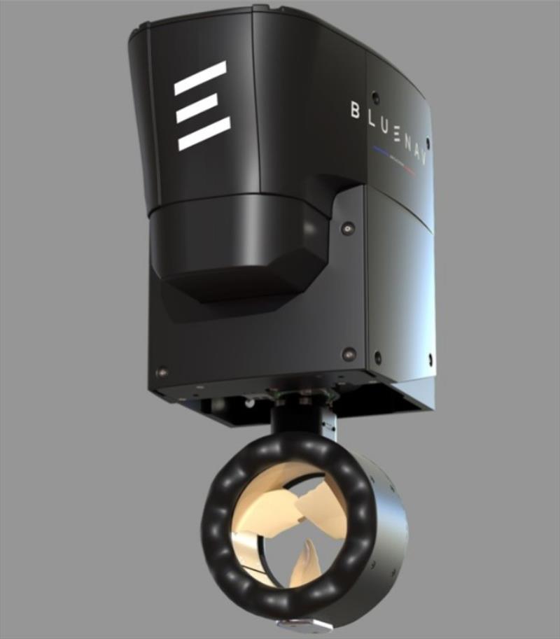 BlueSpin Outboard 15kw photo copyright BlueNav taken at  and featuring the Marine Industry class