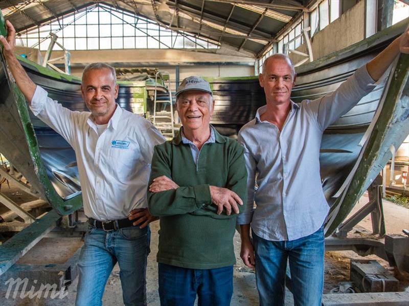 Cantiere Mimì team photo copyright Cantiere Mimì taken at  and featuring the Marine Industry class
