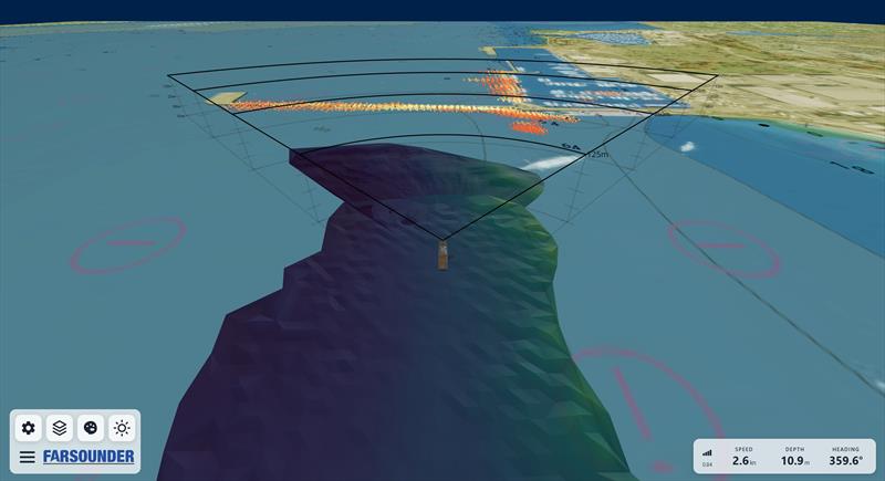FarSounder's next-gen Web Application photo copyright FarSounder, Inc. taken at  and featuring the Marine Industry class