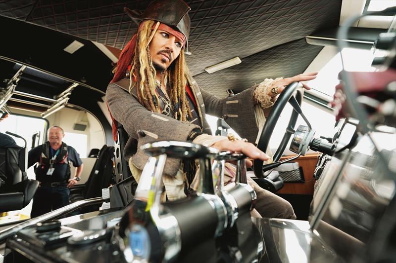Pirate spirit meets cutting-edge power as Thunder Child II and Jack Sparrow double open Southampton International Boat Show 2025 - photo © Southampton International Boat Show