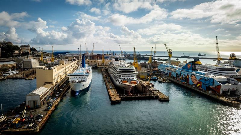 Cantieri di Pisa T.Mariotti Genova photo copyright Cantieri di Pisa taken at  and featuring the Marine Industry class