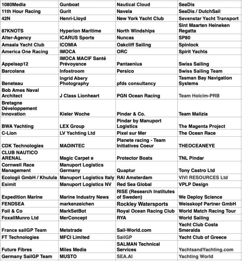 More than 100 companies involved in yacht racing will be represented by their senior executives photo copyright Yacht Racing Forum taken at  and featuring the Marine Industry class