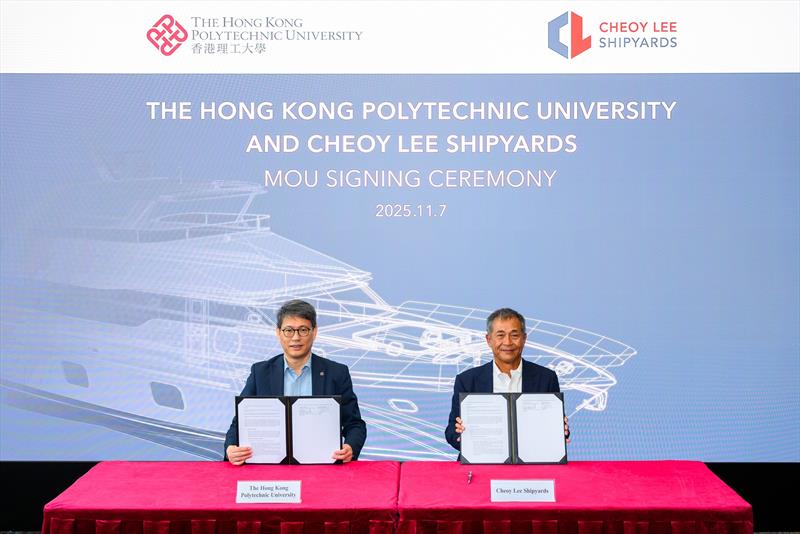 MOU Signing - photo © Cheoy Lee Shipyards