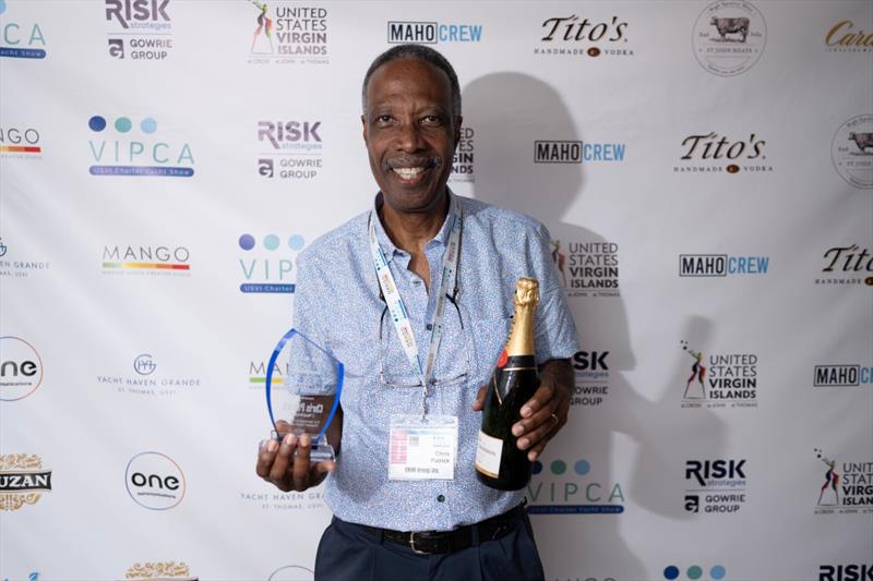  Chris Patrick, CKIM Group, winner of the Distinguished Broker Award photo copyright Mango Media taken at  and featuring the Marine Industry class