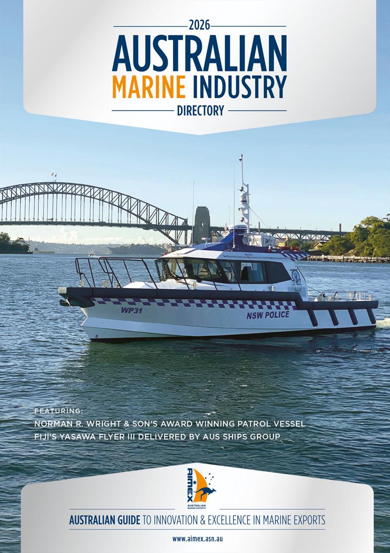 AIMEX Directory 2026 photo copyright Aimex taken at  and featuring the Marine Industry class