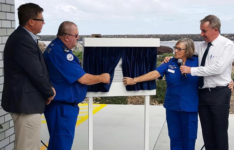 John Donoghue and Lorraine Leuckel in blue photo copyright Marine Rescue NSW taken at  and featuring the Marine Industry class