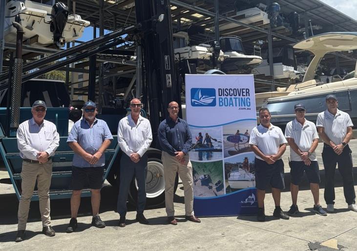 Dry Stack Storage Promotional Campaign photo copyright Boating Industry Association taken at  and featuring the Marine Industry class