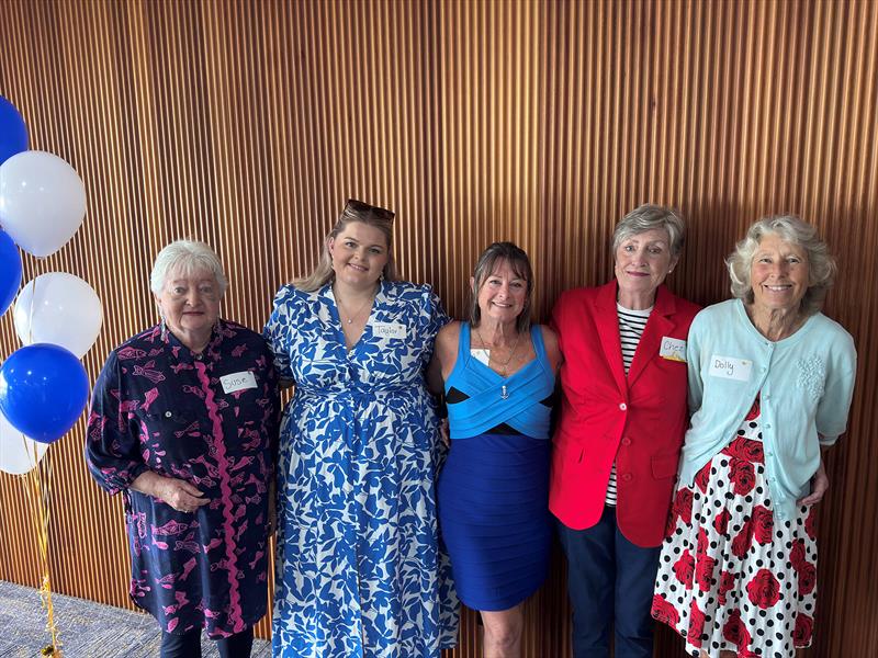 Marine Rescue Woolgoolga all-female executive (L to R) Susan Nielsen-Robson - Taylor Marshall - Lisa Mobbs - Treasurer Cherrill Powell and Dolly Clarke photo copyright Marine Rescue NSW taken at  and featuring the Marine Industry class