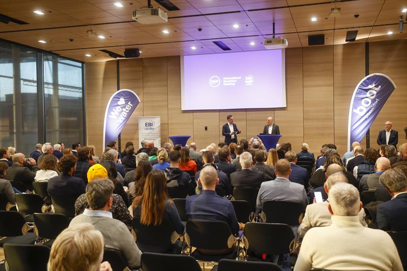 EBI Breakfast Meeting at boot Düsseldorf photo copyright EBI taken at  and featuring the Marine Industry class