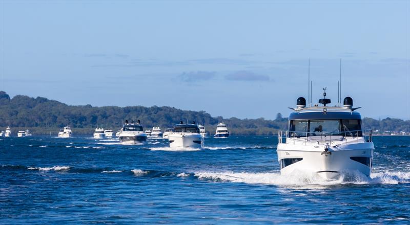 Team from R Marine Crawley created a series of special boating events for the Riviera family throughout 2025 photo copyright Riviera Australia taken at  and featuring the Marine Industry class