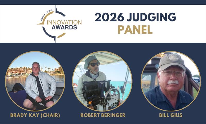 Judges announced for 2026 Discover Boating Minneapolis Boat Show Innovation Awards photo copyright National Marine Manufacturers Association taken at  and featuring the Marine Industry class