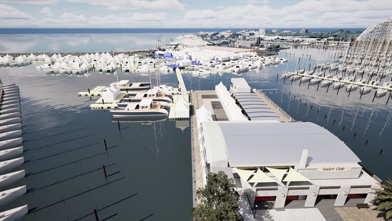 A new layout for 2026 photo copyright The International Multihull Show taken at  and featuring the Marine Industry class