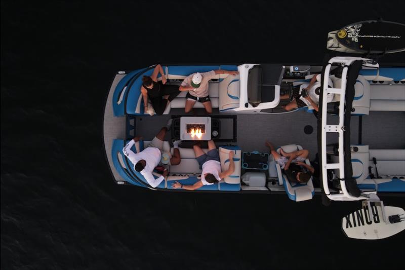 The Floating Flame firepit - photo © Floating Flame