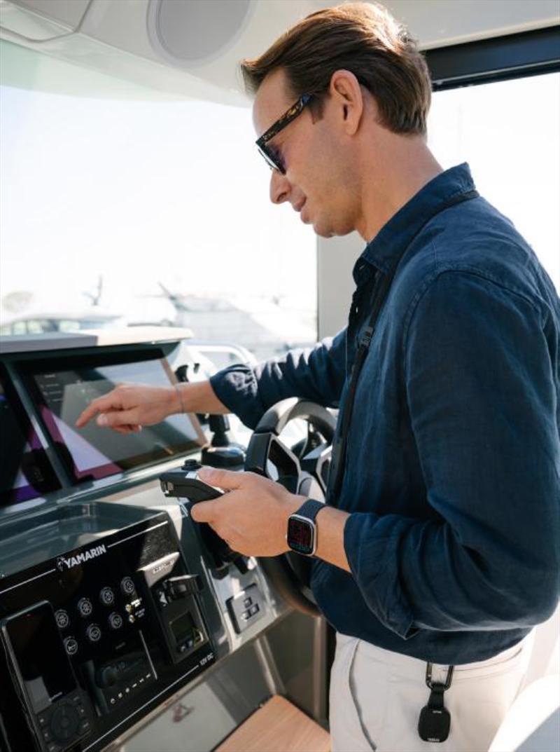 Yamarin Aura - helm photo copyright Yamarin taken at  and featuring the Marine Industry class