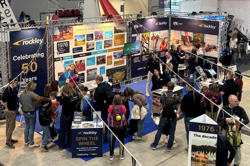 Rockley celebrates successful weekend at the RYA Dinghy & Watersports Show photo copyright Rockley taken at RYA Dinghy Show and featuring the Marine Industry class