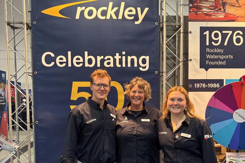 Rockley celebrates successful weekend at the RYA Dinghy & Watersports Show photo copyright Rockley taken at RYA Dinghy Show and featuring the Marine Industry class