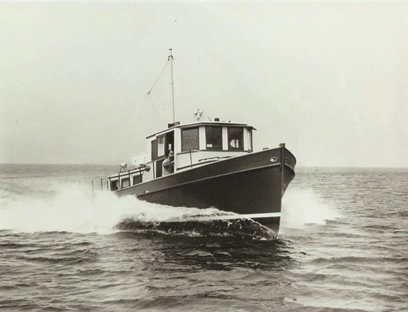 1962 1st Grand Banks Spray - photo © Grand Banks Yachts