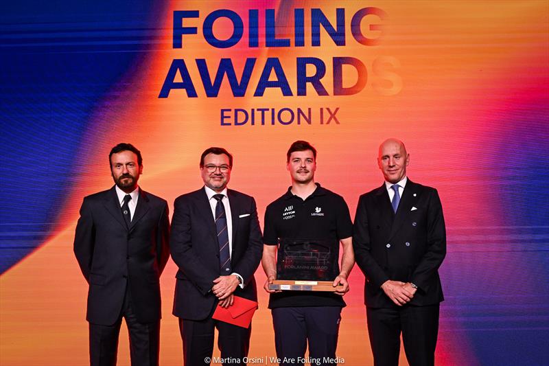 Foiling Awards XI - FORLANINI AWARD - (L2R) Luca Rizzotti, Antonio Alquezar, Enzo Balanger and Massimiliano Nannini - photo © Martina Orsini | WeAreFoilingMedia