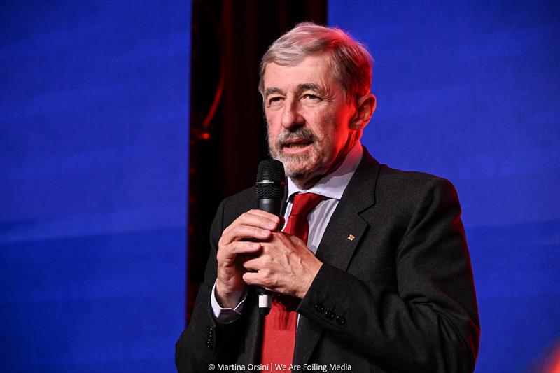 Foiling Awards XI - Marco Bucci, President of Regione Liguria - photo © Martina Orsini | WeAreFoilingMedia