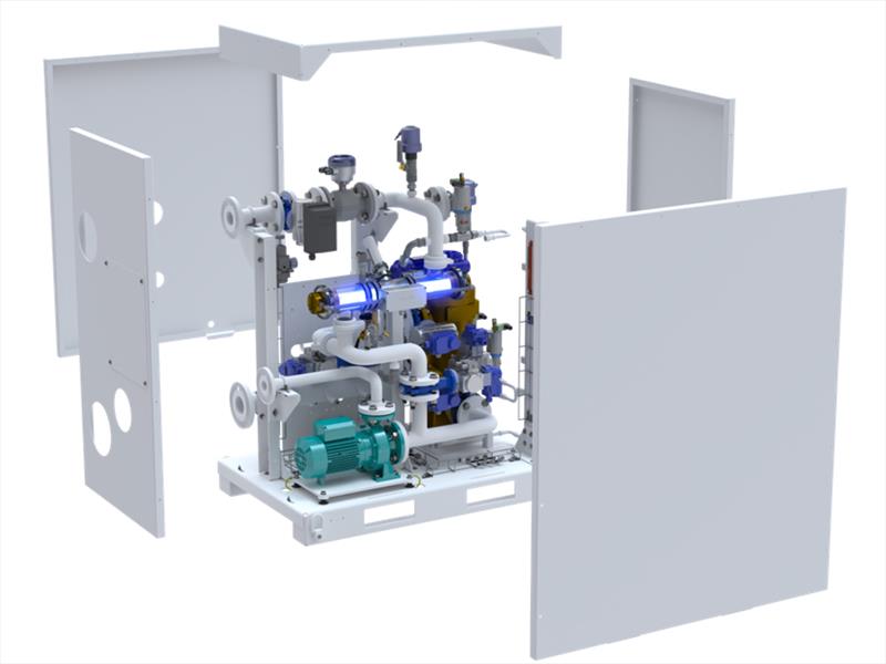 Market growth for yachts above 60m underpins increased demand for BIO-UV's mini ballast water treatment systems photo copyright BIO-UV Group taken at  and featuring the Marine Industry class
