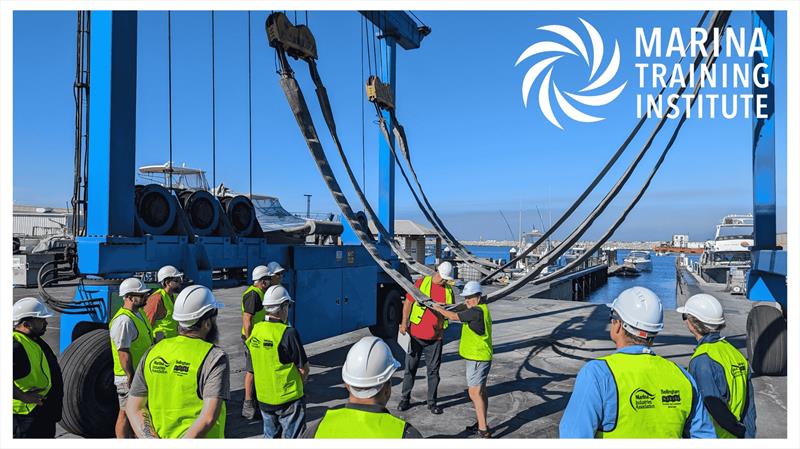 Straddle Carrier Course 2026 Enrolments Open photo copyright Marina Industries Association taken at  and featuring the Marine Industry class