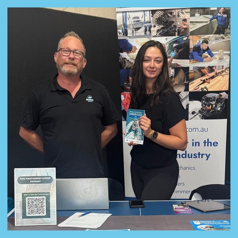 Boating Careers at Bairnsdale Career Expo photo copyright Boating Industry Association of Victoria  taken at  and featuring the Marine Industry class