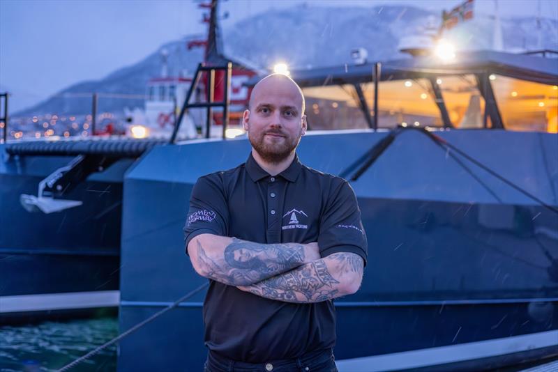Håkon Enga - CEO of Nothern Yachting photo copyright Maritime Filming UK taken at  and featuring the Marine Industry class