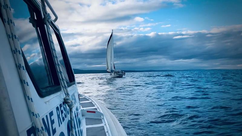 Marine Rescue Eden assist a yacht on Twofold Bay photo copyright Marine Rescue NSW taken at  and featuring the Marine Industry class