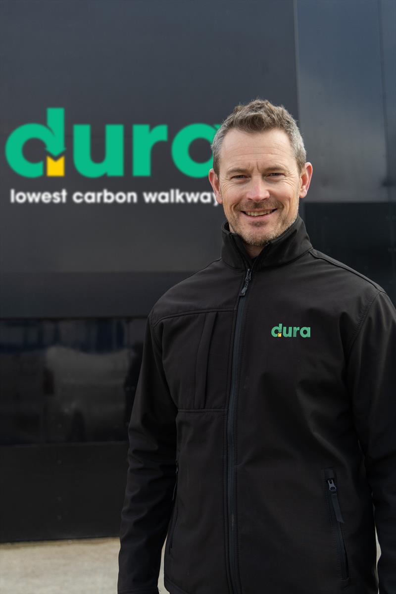 Managing Director of Dura Composites Stuart Burns photo copyright Dura Composites taken at  and featuring the Marine Industry class