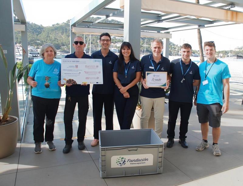Marina Port Andratx launches marine wildlife rescue point alongside Palma Aquarium Foundation photo copyright IPM-IMG marinas taken at  and featuring the Marine Industry class