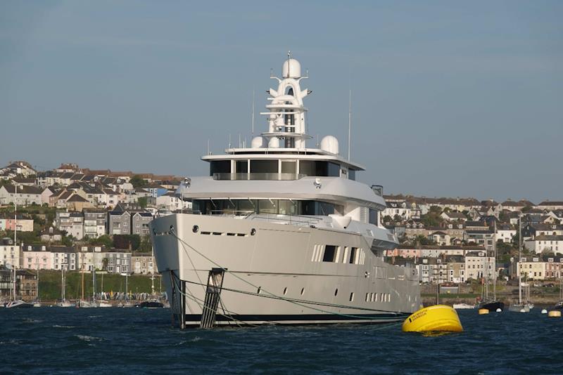 The new self-fendering, low-maintenance Frigate and Caldy Buoys fit the requirements of large commercial vessels and superyachts which visit Falmouth photo copyright Falmouth Harbour taken at  and featuring the Marine Industry class