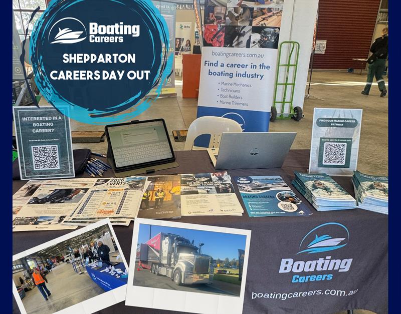 Boating Careers engages future workforce at Careers Day Out photo copyright Boating Industry Association of Victoria  taken at  and featuring the Marine Industry class