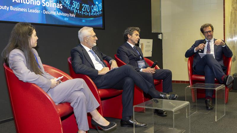 The State of the Art of the Global Yachting Market report produced by Deloitte in partnership with Confindustria Nautica is presented in Milan - photo © Giulio Testa