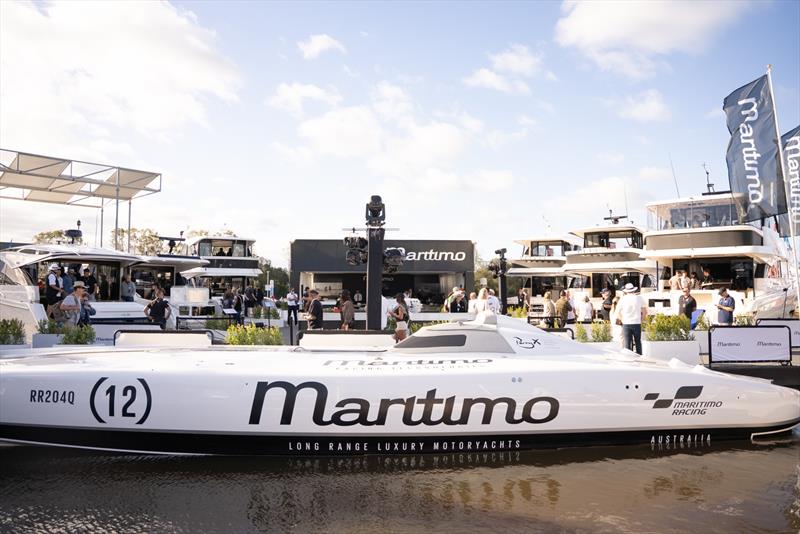 Maritimo on water display SCIBS - photo © Maritimo