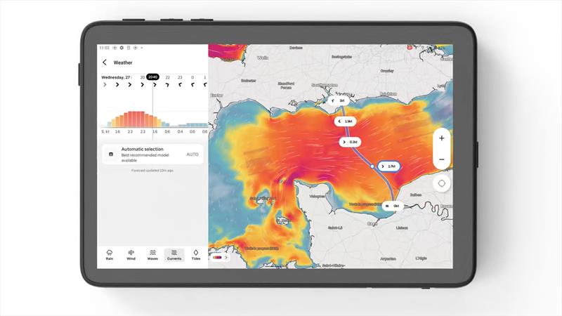 Orca Currents Along The Route photo copyright Orca taken at  and featuring the Marine Industry class