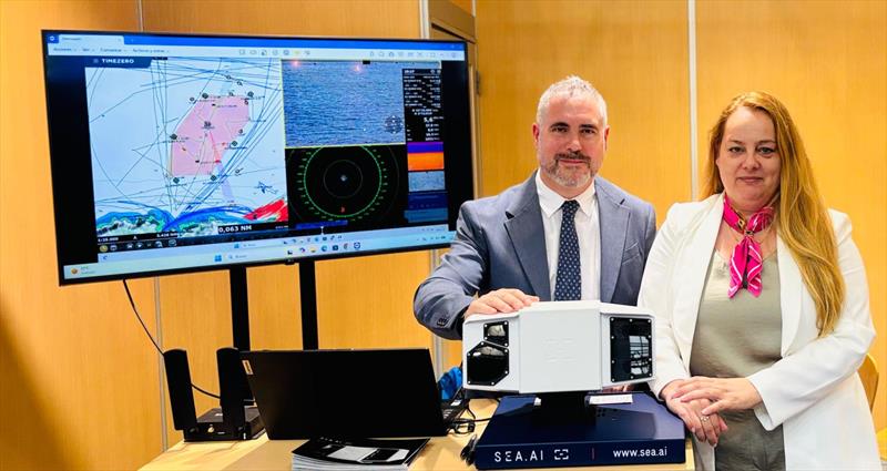 Sales Manager at SEA.AI and CEO of TMS Maritime Solutions photo copyright SEA.AI taken at  and featuring the Marine Industry class