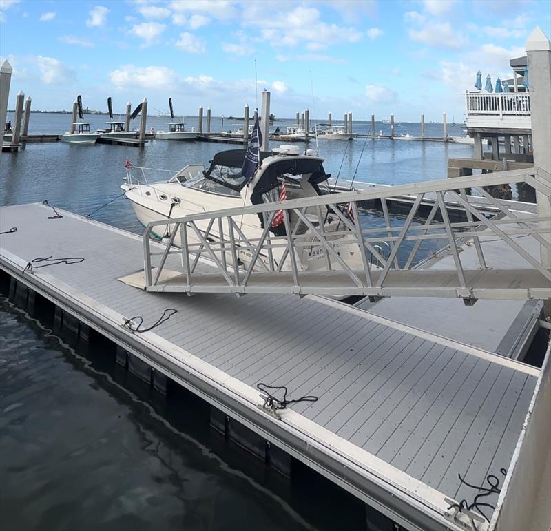 PORT 32 Tampa unveils new floating docks with immediate leasing available photo copyright PORT 32 Tampa taken at  and featuring the Marine Industry class