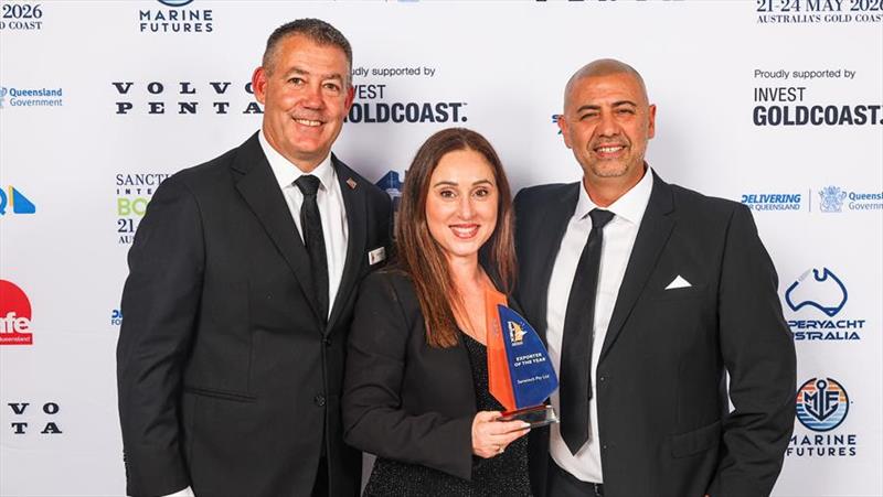 Savwinch takes out 2026 AIMEX Exporter of the Year photo copyright Boating Industry Association taken at  and featuring the Marine Industry class