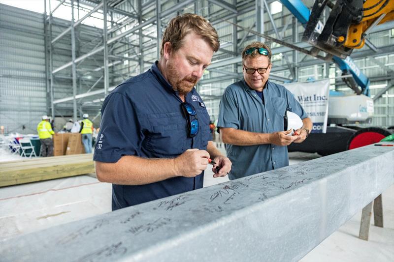 PORT 32 celebrates topping out milestone at PORT 32 Palm Beach Gardens Marina - photo © PORT 32 Marinas