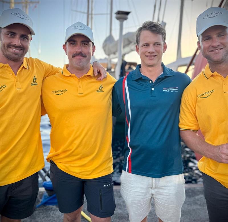 Lawson Mee and Sam Eyles, CHAPMAN, Alexander Binks, Rivergate and Cooper Chapman, CHAPMAN - 2026 Australia Tahiti Rendezvous photo copyright AIMEX taken at  and featuring the Marine Industry class