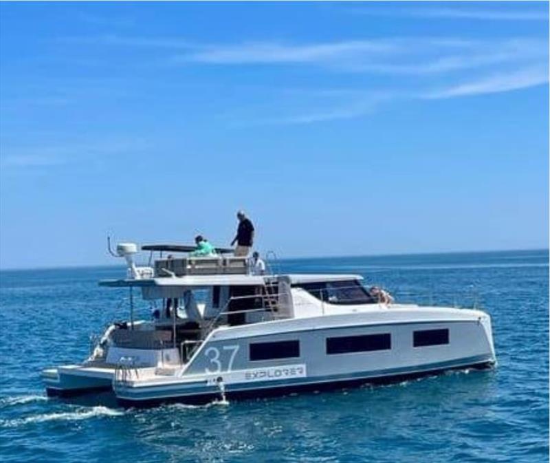 The Aventura 37 Explorer by Aventura Yachts – PAN058 photo copyright Cannes Yachting Festival taken at  and featuring the Marine Industry class