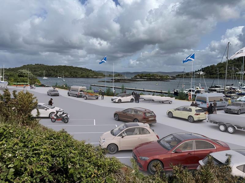 Tarbert Harbour Marina Slipway Project impression photo copyright Tarbert Harbour taken at  and featuring the Marine Industry class