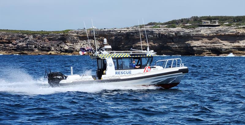 Marine Rescue NSW vessel Botany Hacking 32 - the Noel Parkinson responds to an incident off the Royal National Park photo copyright Marine Rescue NSW taken at  and featuring the Marine Industry class