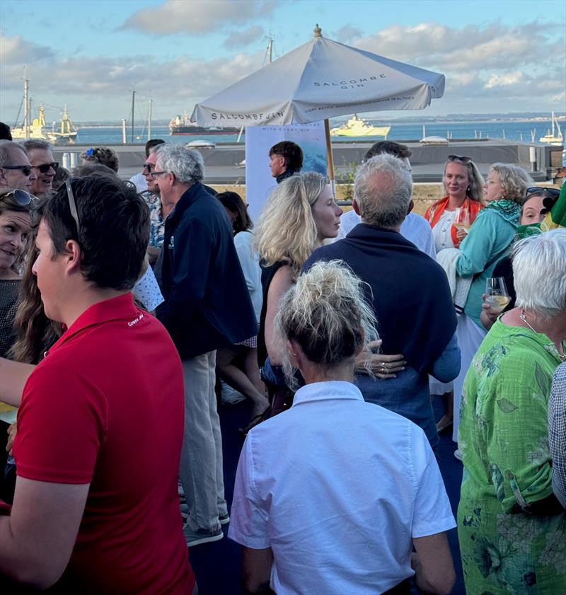 RORC Griffin Pathway sailors during the RORC Crew Party at RORC Cowes photo copyright Predictwind taken at  and featuring the Marine Industry class