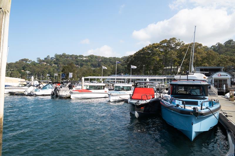 Eyachts expands with new waterfront sales office at the Quays Marina, Pittwater photo copyright eyachts.com.au taken at  and featuring the Marine Industry class