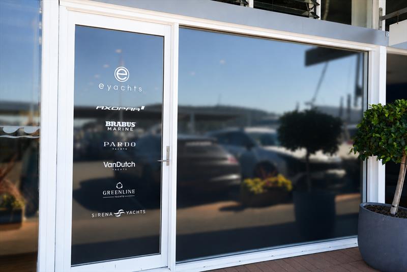 Eyachts expands with new waterfront sales office at the Quays Marina, Pittwater photo copyright eyachts.com.au taken at  and featuring the Marine Industry class