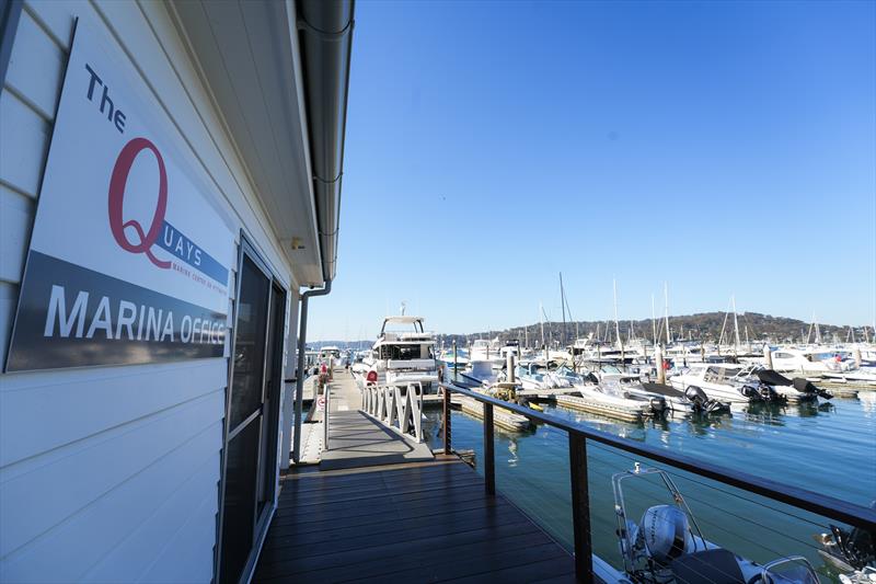 Eyachts expands with new waterfront sales office at the Quays Marina, Pittwater photo copyright eyachts.com.au taken at  and featuring the Marine Industry class